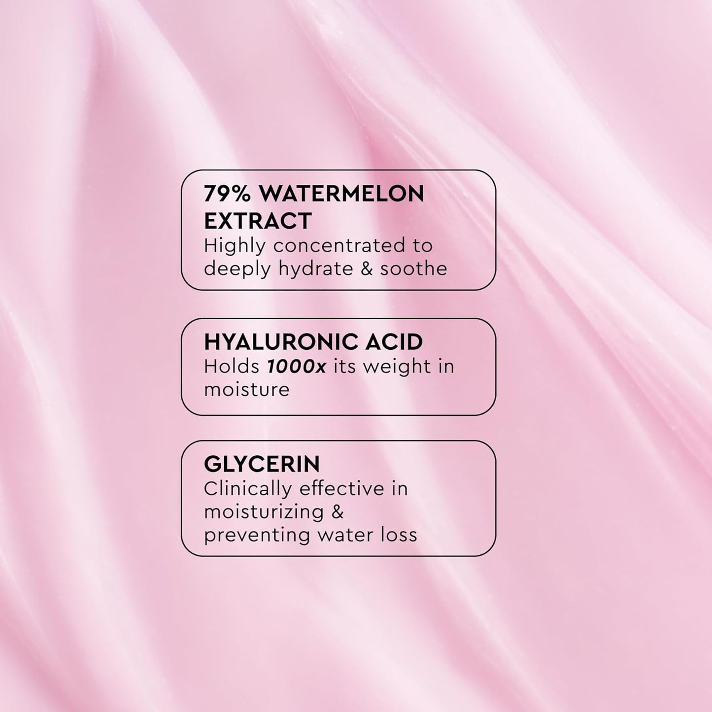 Pink Juice Water Gel Moisturizer - Oil-Free Hydrating Hyaluronic Acid Gel for Oily Skin, Non-Comedogenic, Long-Lasting (50ml)